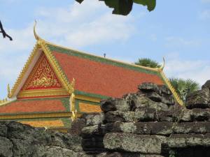 Golden roofed Wat, Kampong Cham